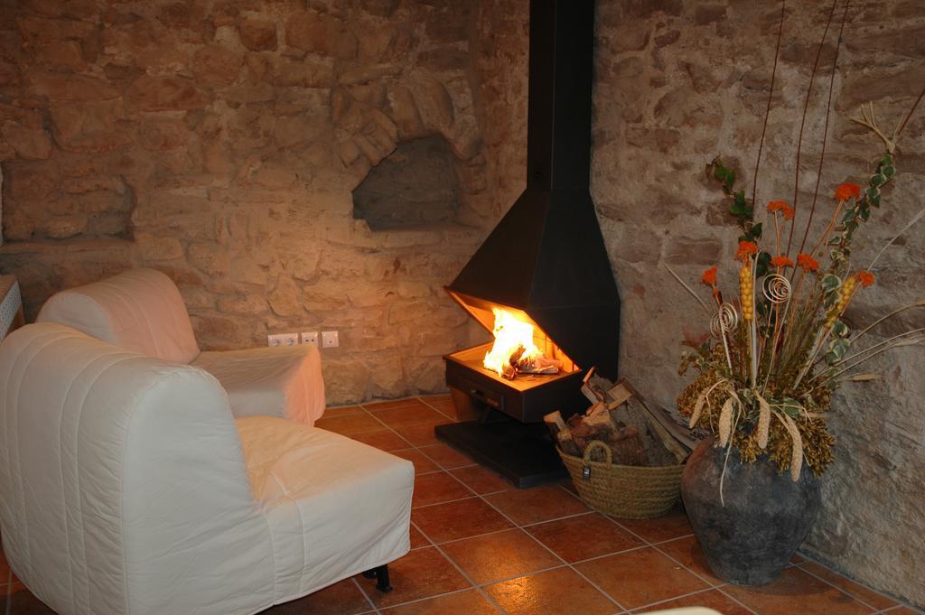 Casa Con Chimenea Y Vista Al Valle - Cal Valeriet Montsonis Exterior photo